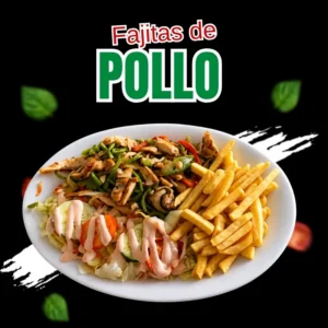 Fajitas de pollo